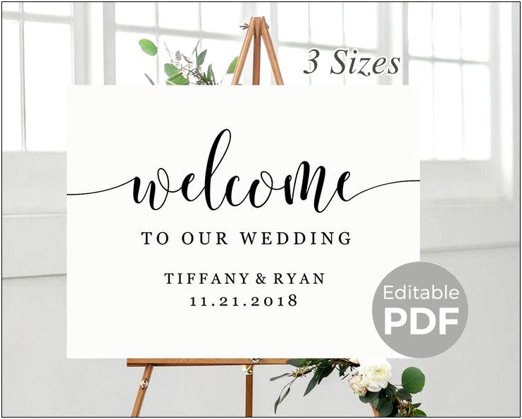 Welcome Sign Template Free Four Foot Sign