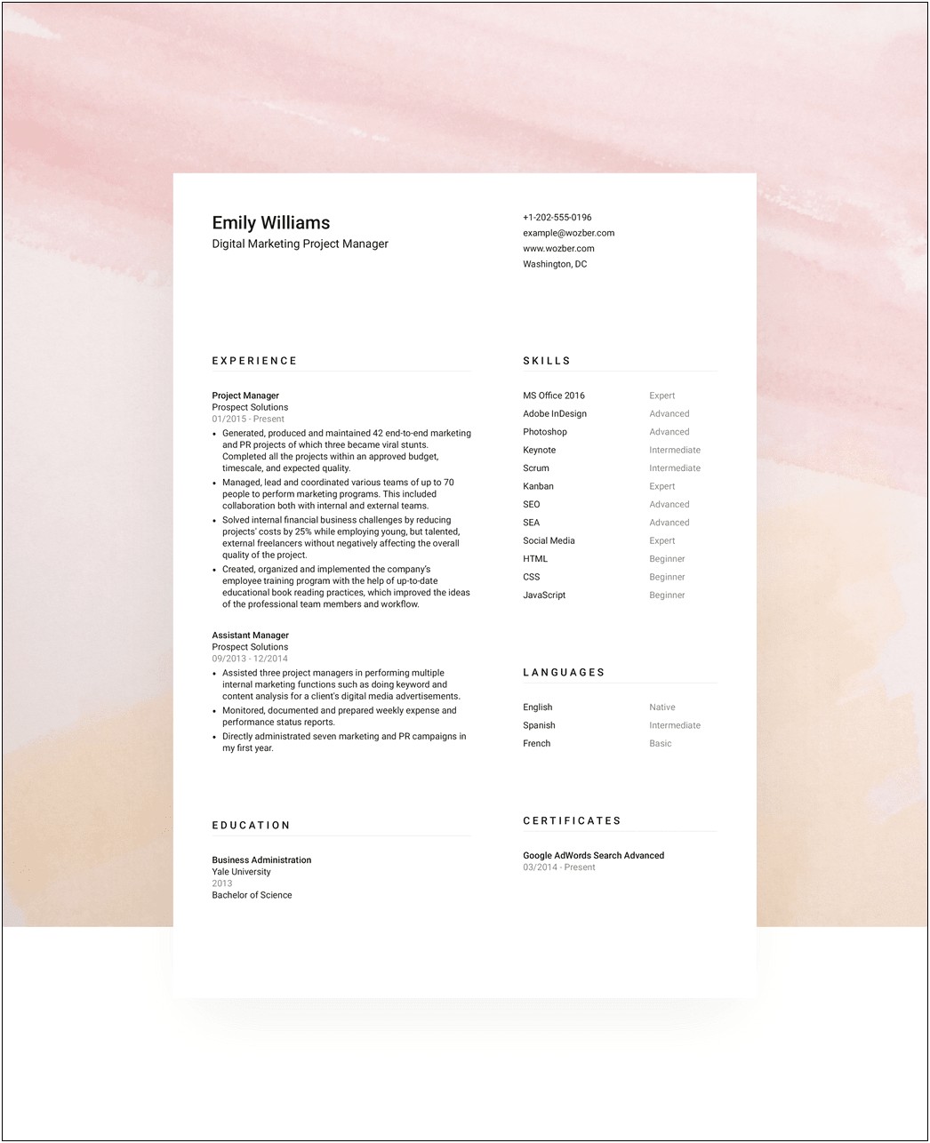 Where On Word To Change Resume Templates