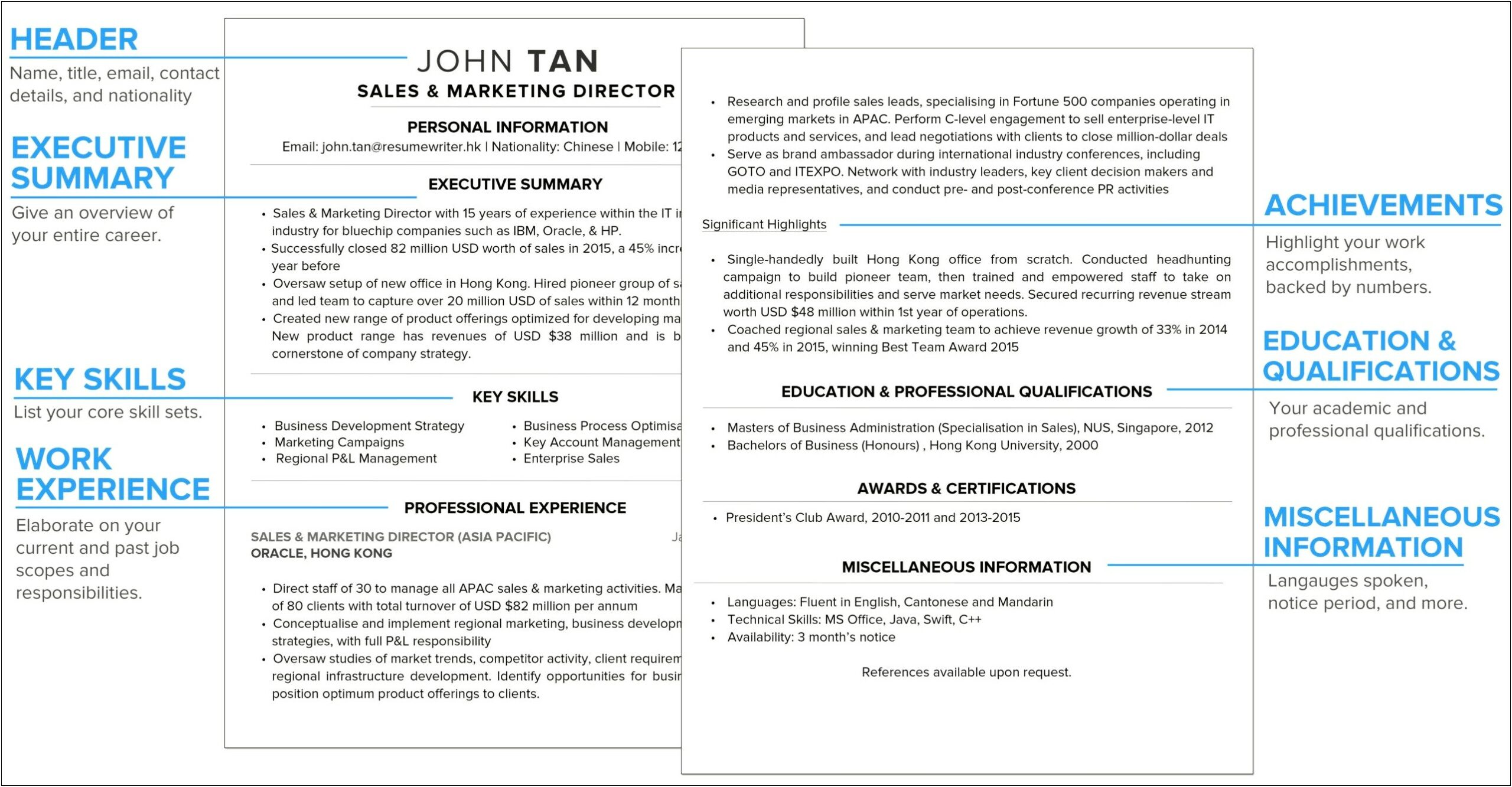 Where To Put Current Education On Resume