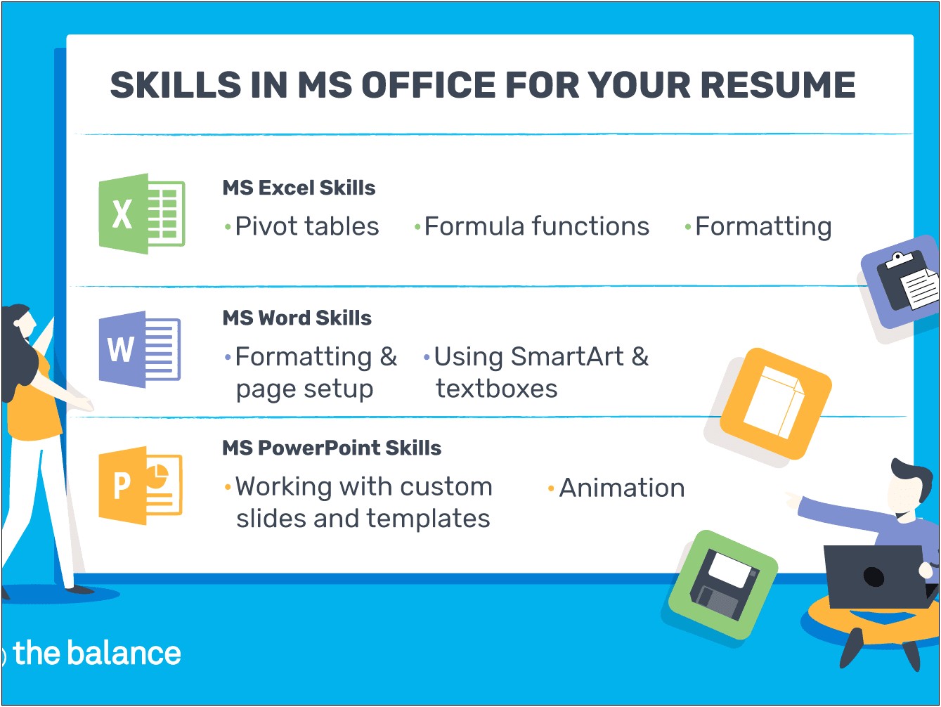 Where To Put Microsoft Office On Resume
