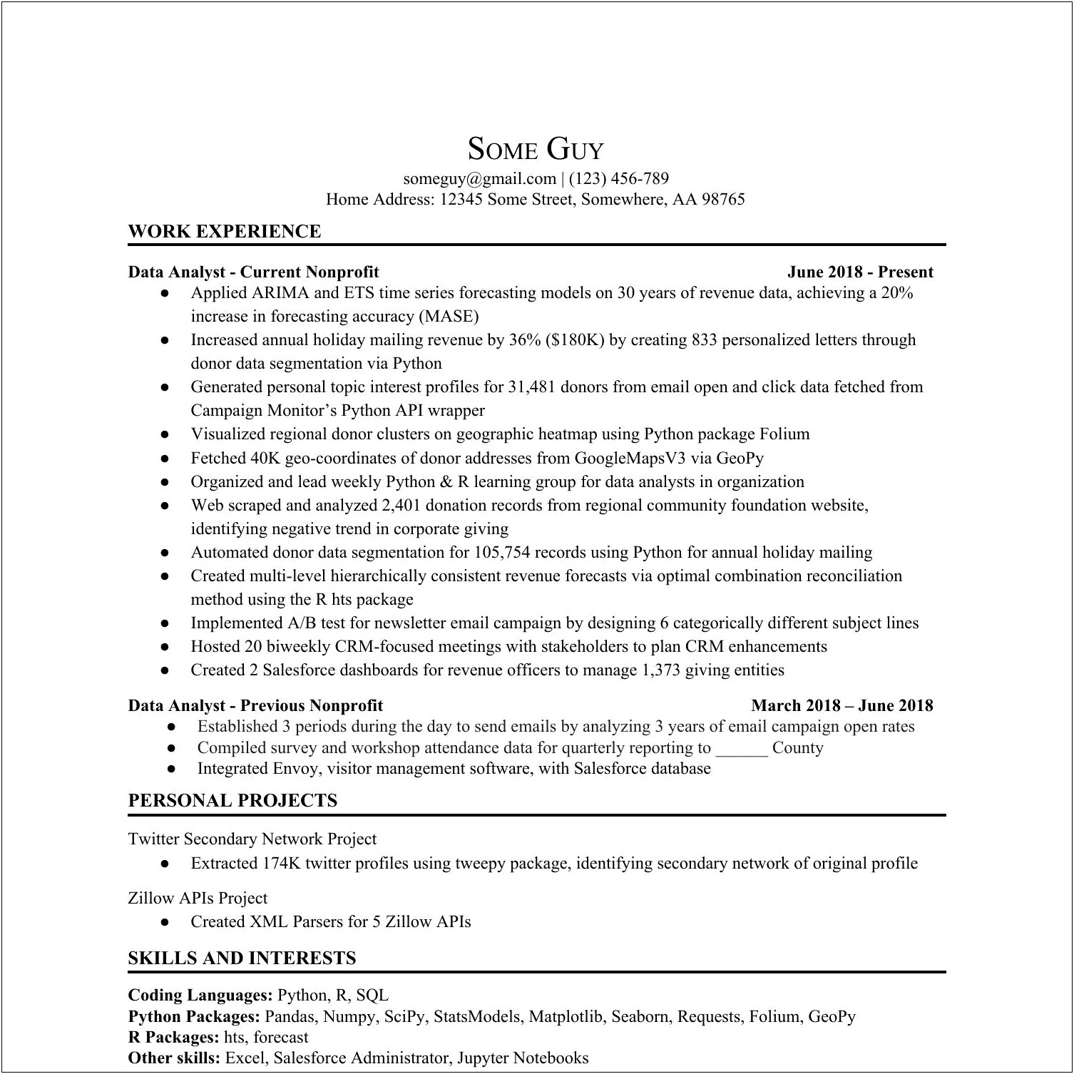 Where To Put Skills Section On Resume Reddit