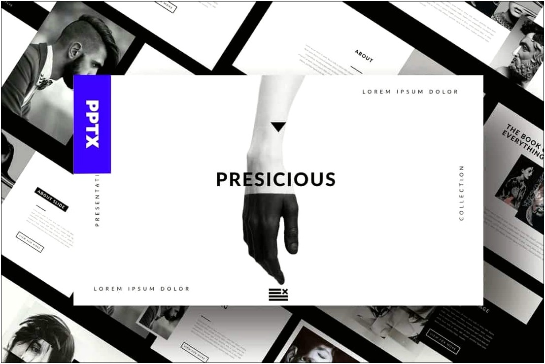 White And Black Christian Powerpoint Templates Free Download