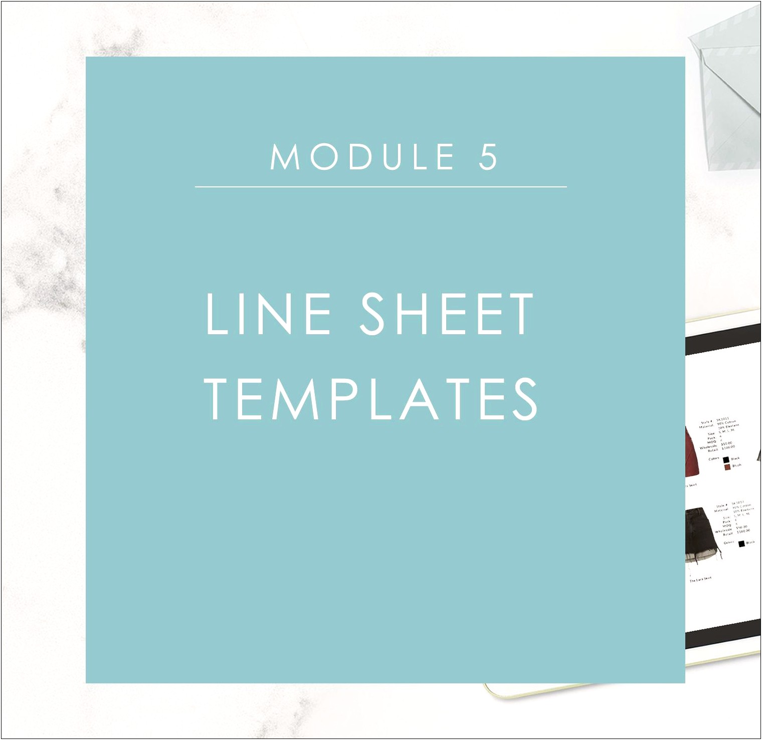 Wholesale Retail Line Sheet Template Indesign Free