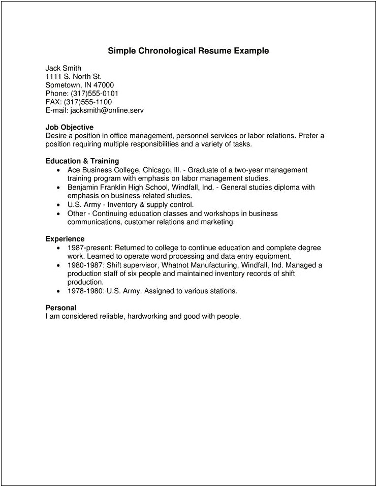 Wording Examples For Resumes For Return Mail Processors
