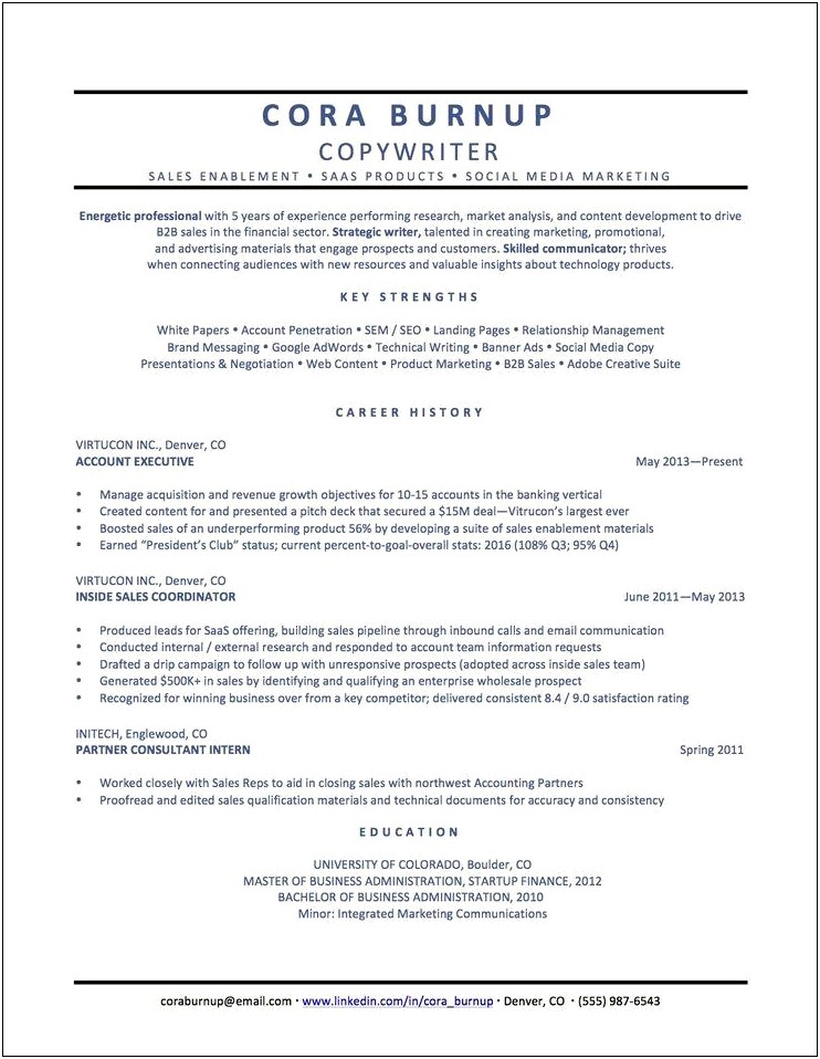Writing A Resume Objective For A Career Change