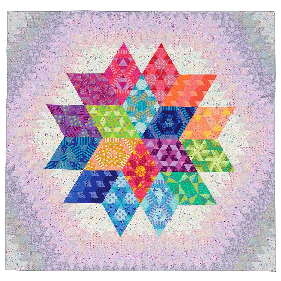 Written Instructions Template Free Kaleidoscope Puzzle Quilts