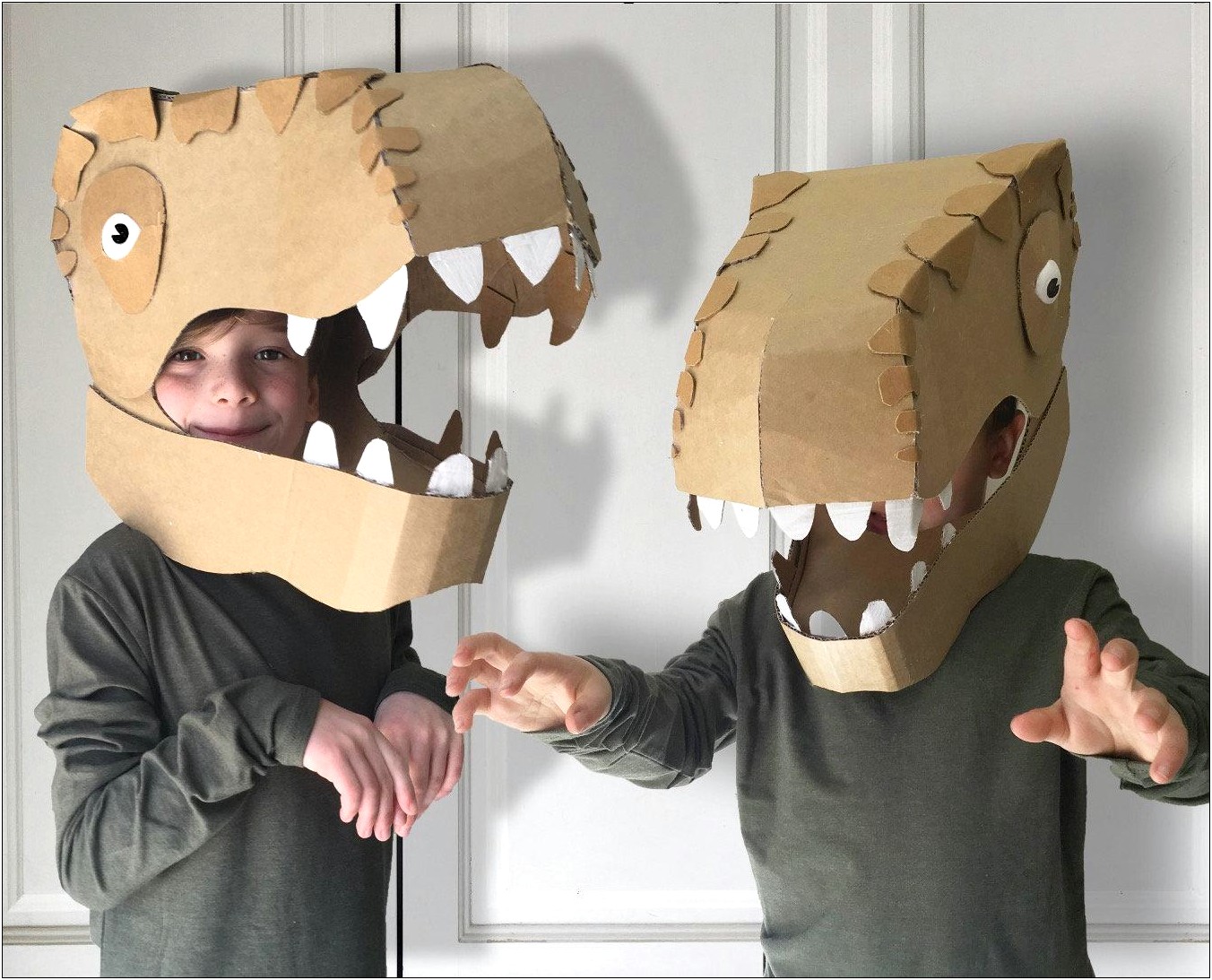 Zygote Brown Free Pdf Dinosaurs Head Template