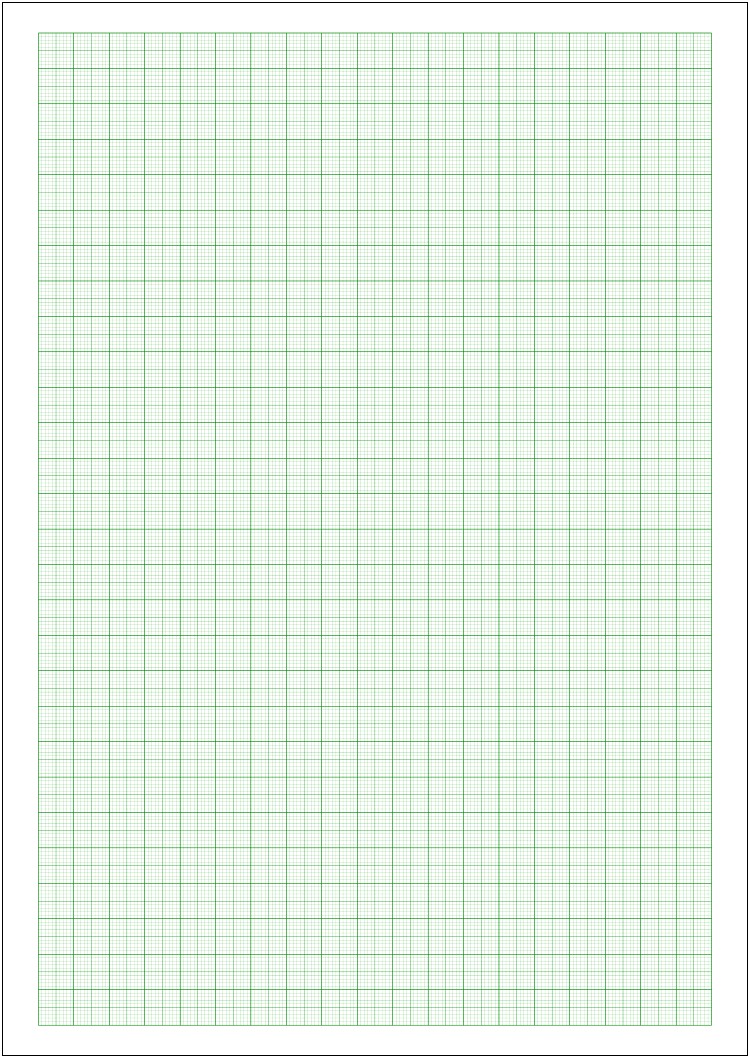 1 Inch Graph Paper Template Word