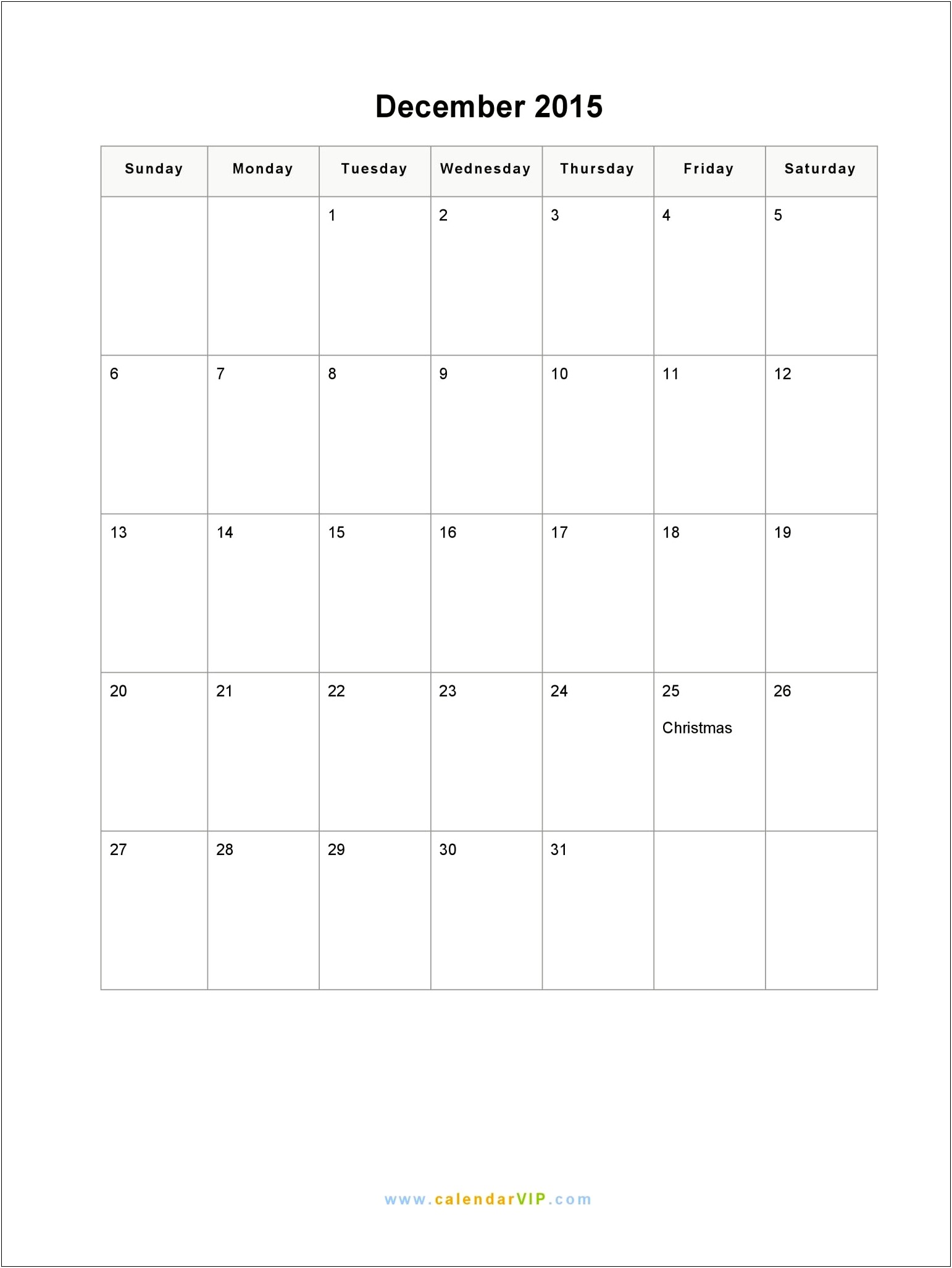 2015 Monthly Calendar Template Word Canada