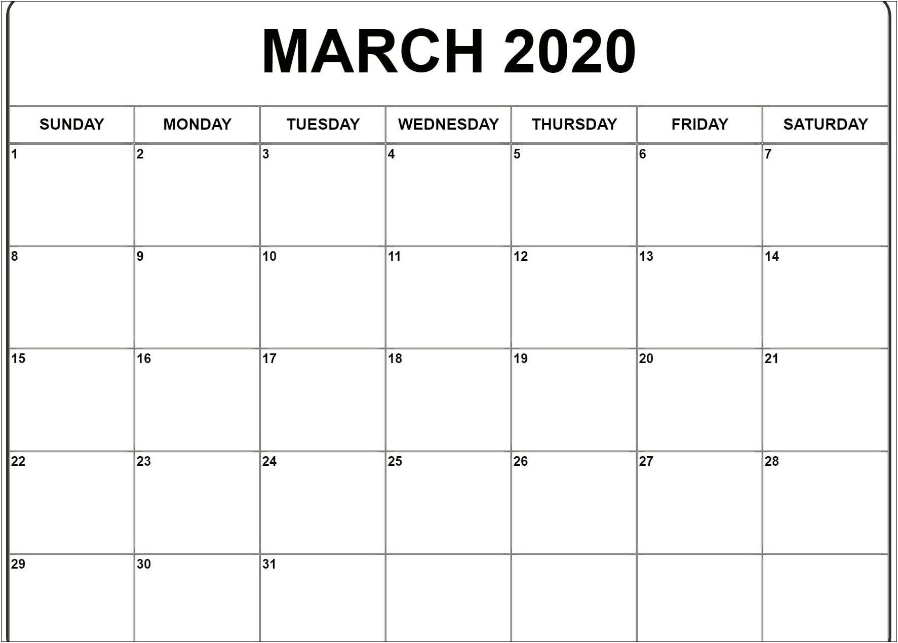 2019 And 2020 Calendar Template Word