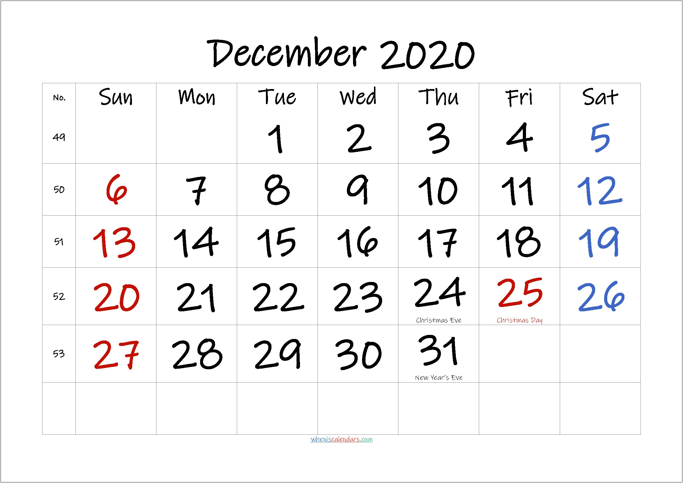 2020 Yearly Calendar With Pictures Template Word