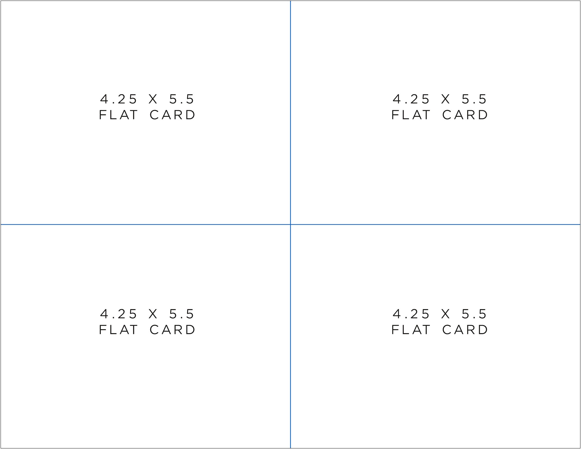 3.5 X 5 Greeting Card Template Word