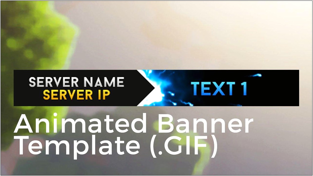 468x60 Banner Template Yt No Words