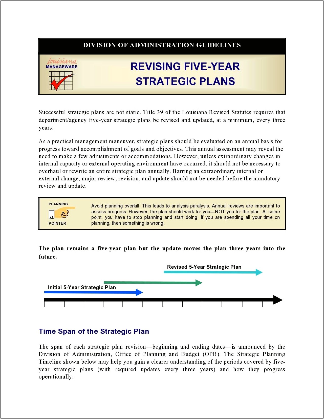 5 Year Strategic Plan Template Word