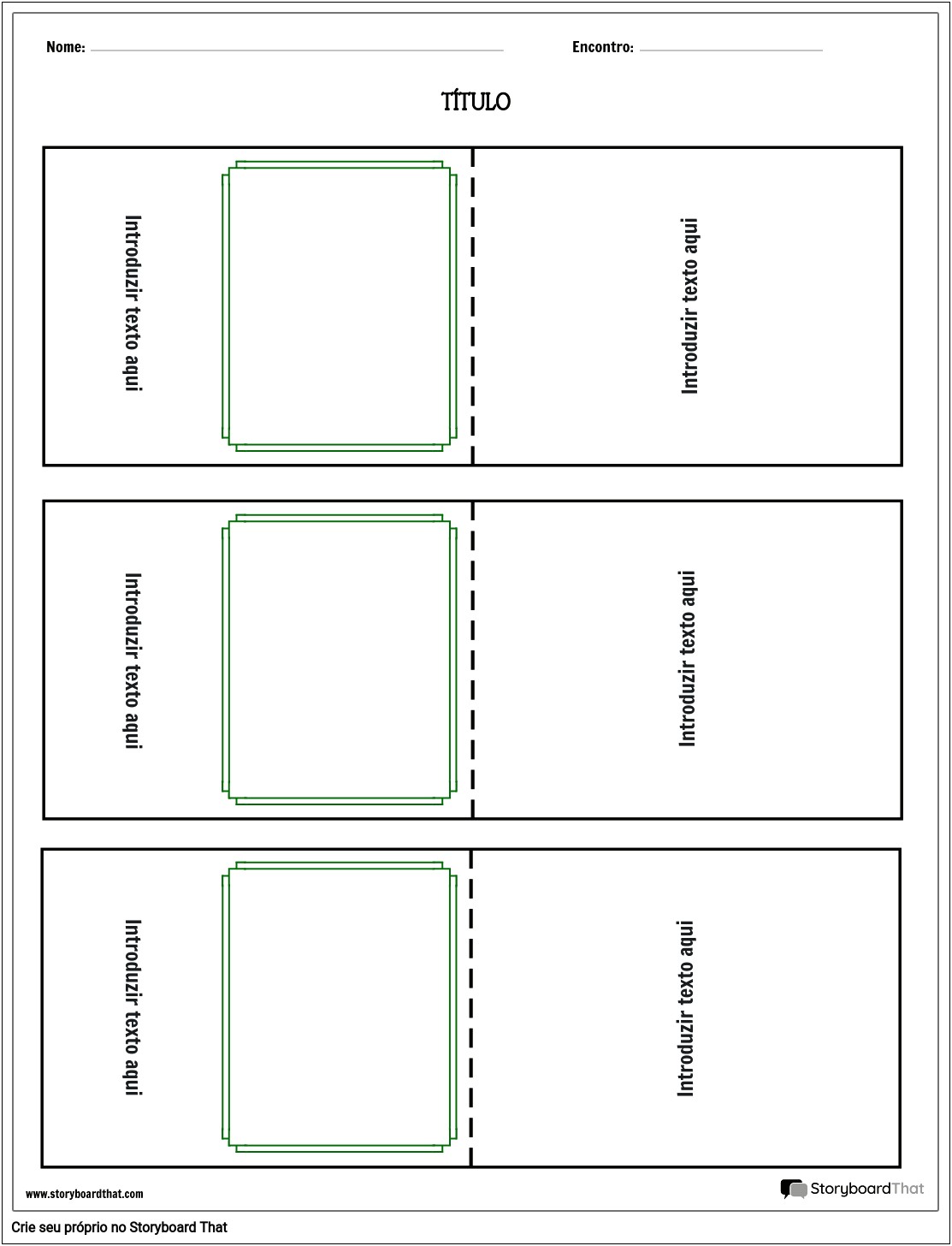A4 Divided By 6 Word Template Flashcards
