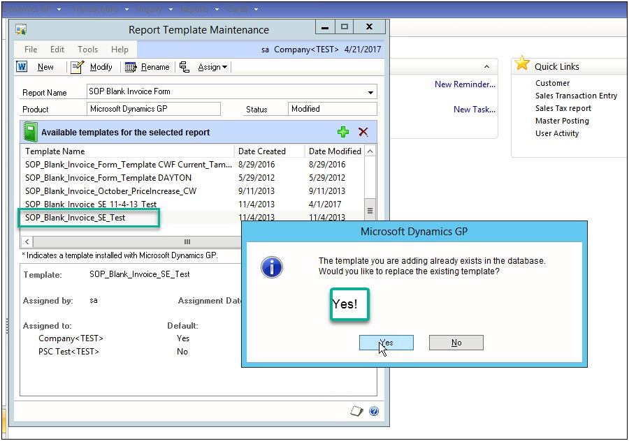 Add Another Default Word Template In Dynamics Gp