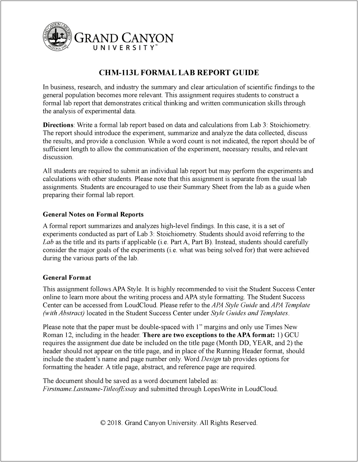 Anatomy And Phisoplogy Lab Report Template Word