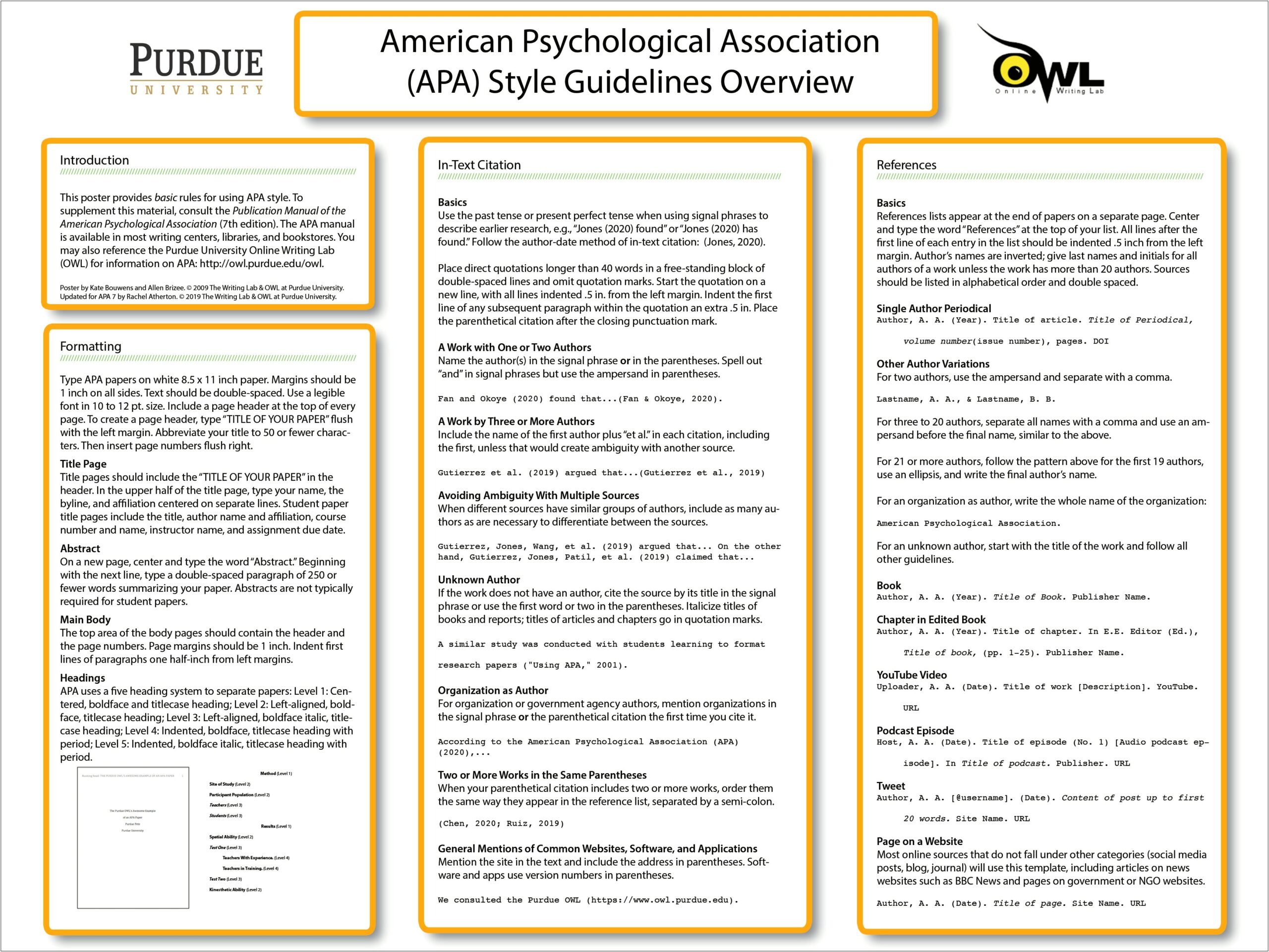 Apa Template For Word Purdue Owl