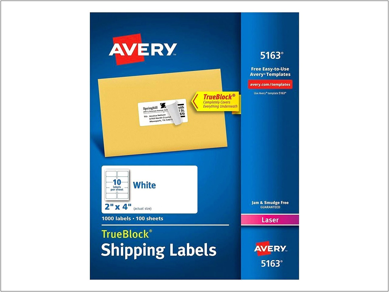Avery 8163 Template For Word 2016