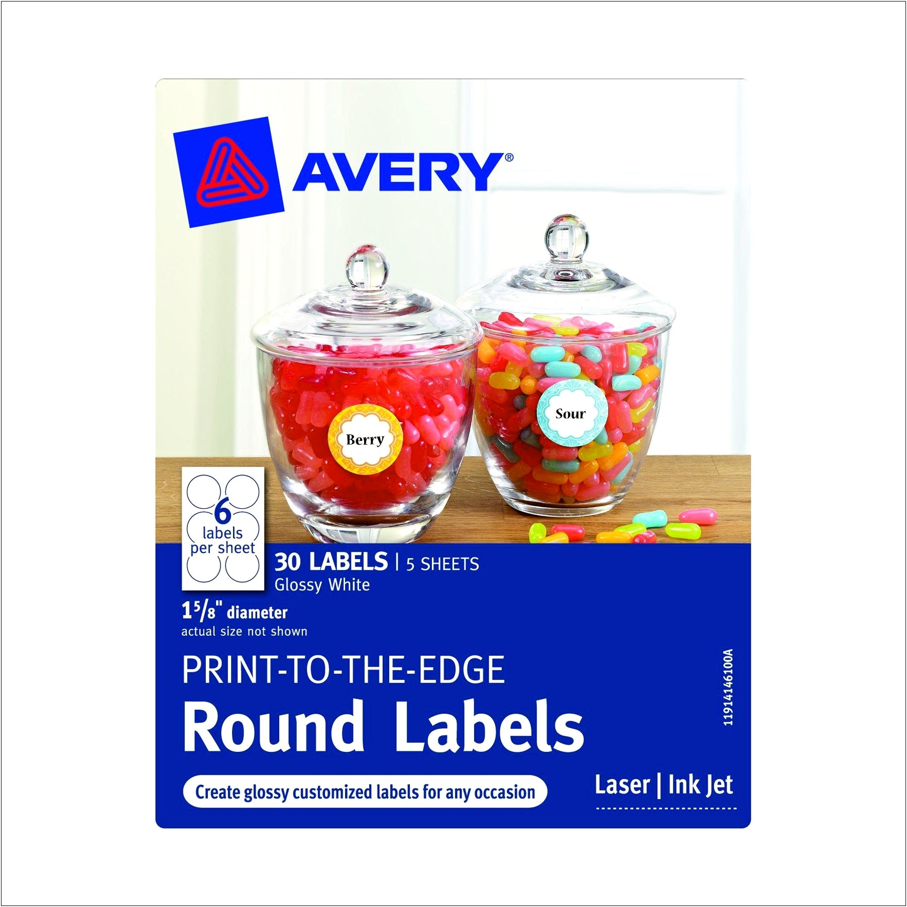 Avery Label Template 41461 For Word