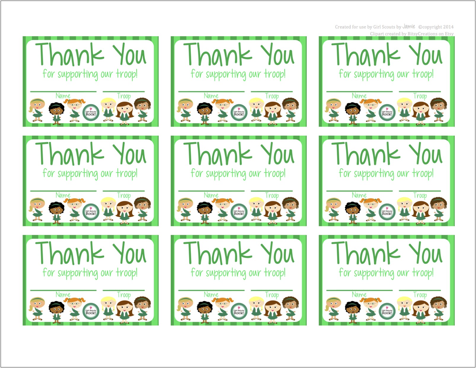 Avery Thank You Card Template Word