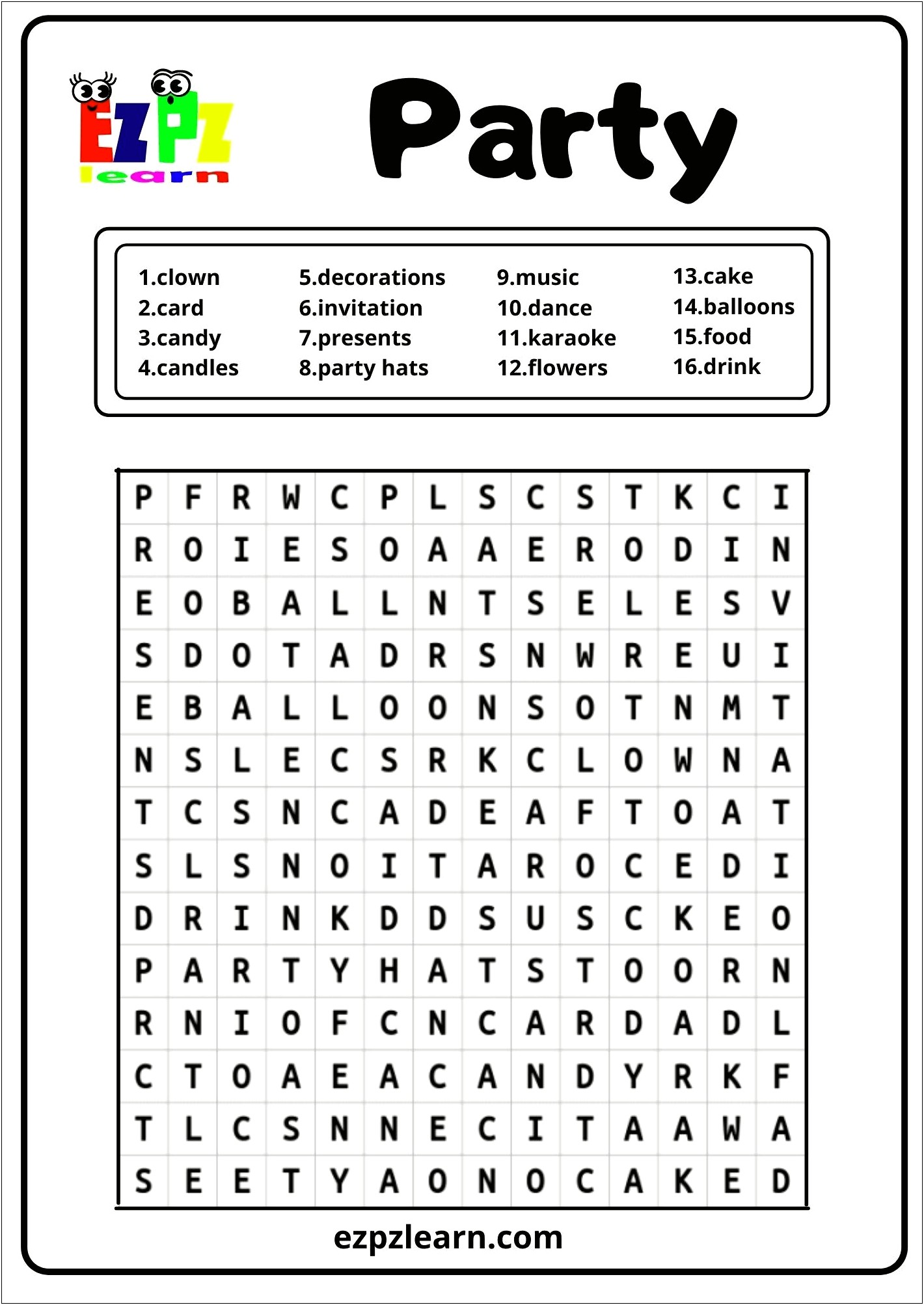 Back To School Bash Template Word