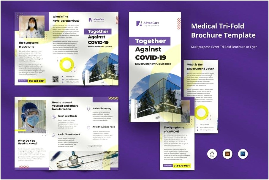 Basic Tri Fold Brochure Templates For Word