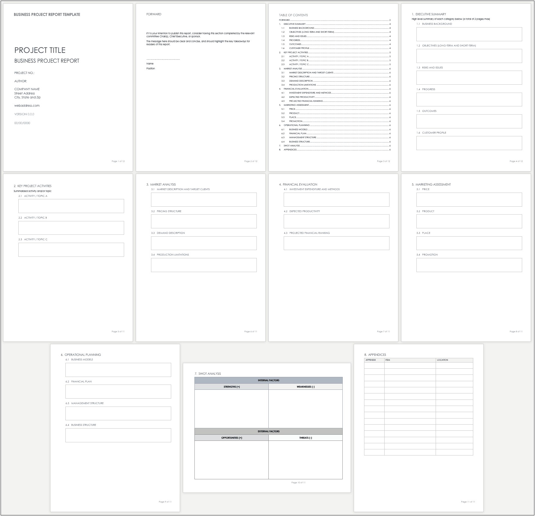 Best Business Report Templates For Word