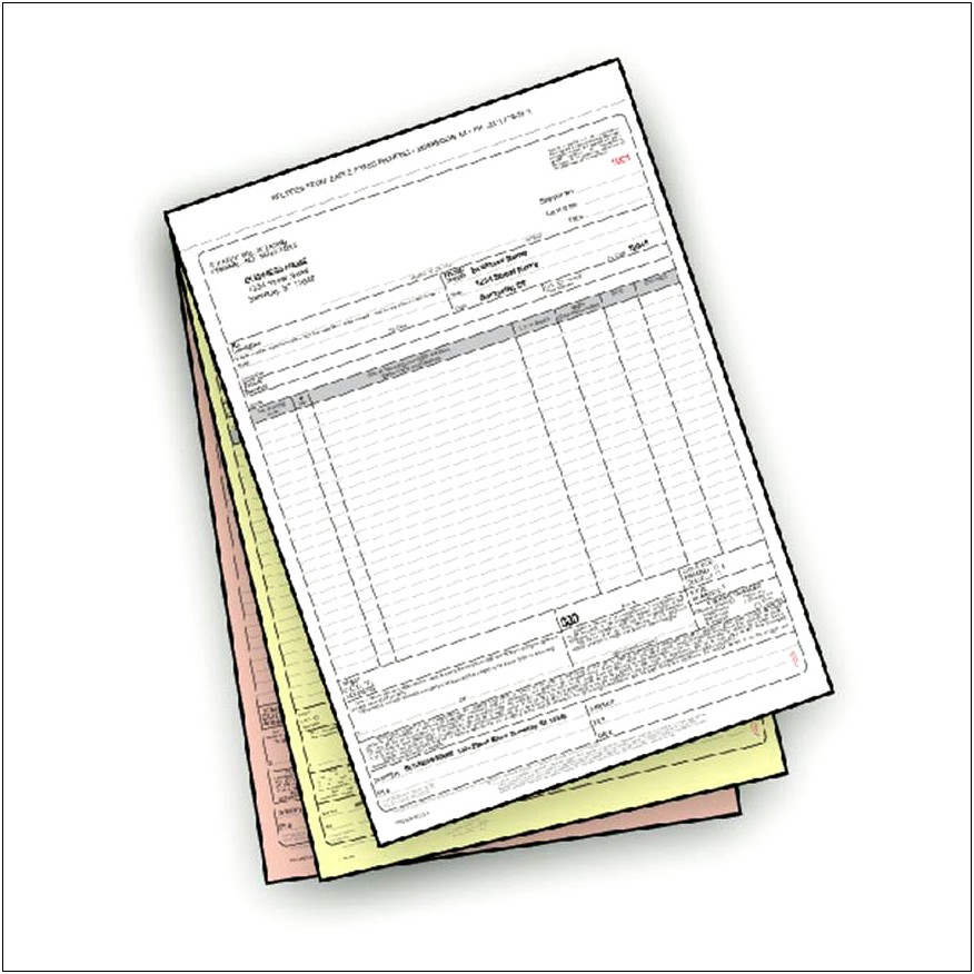 Bill Of Lading Template Microsoft Word