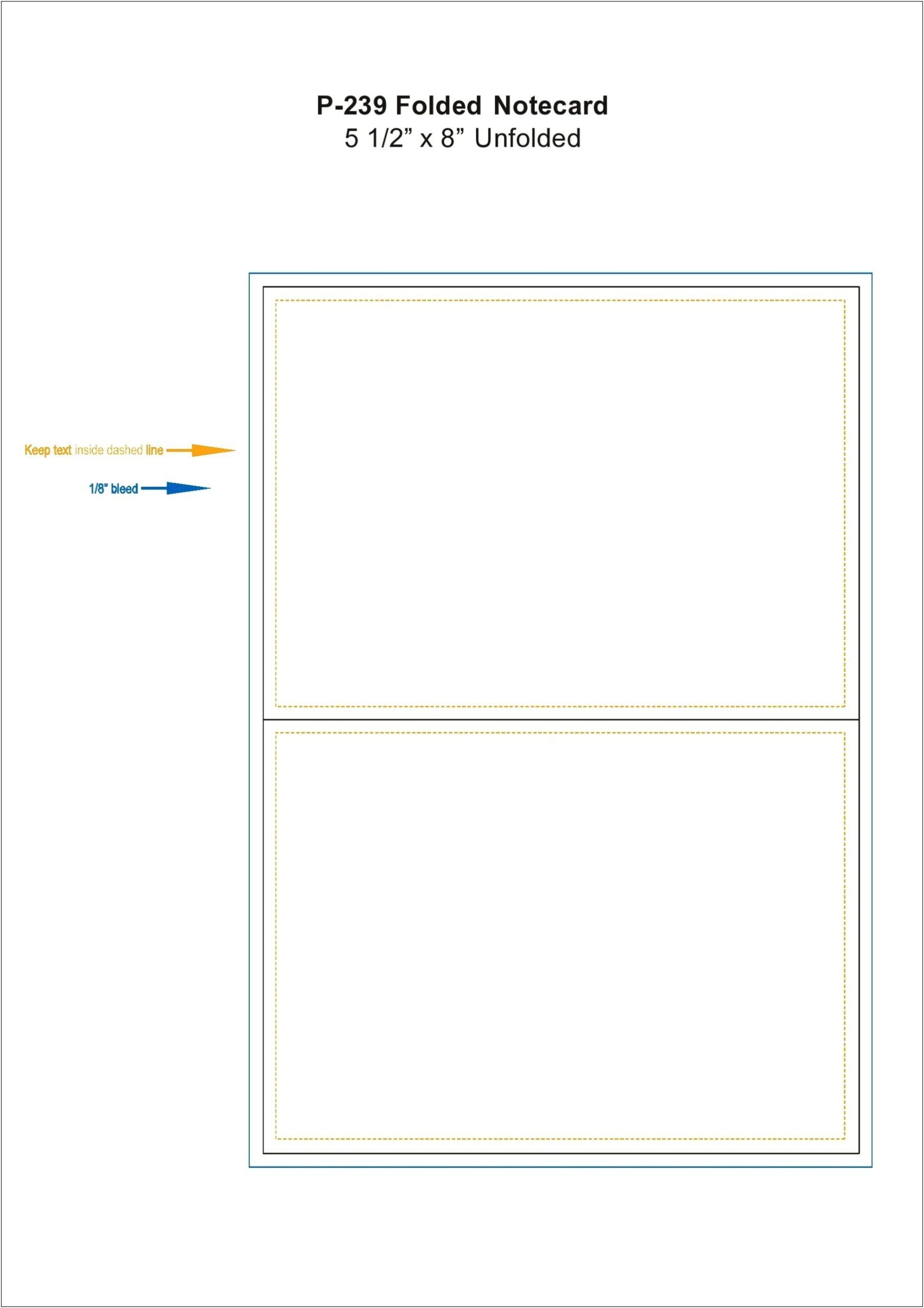 Blank 3x5 Card Template For Word