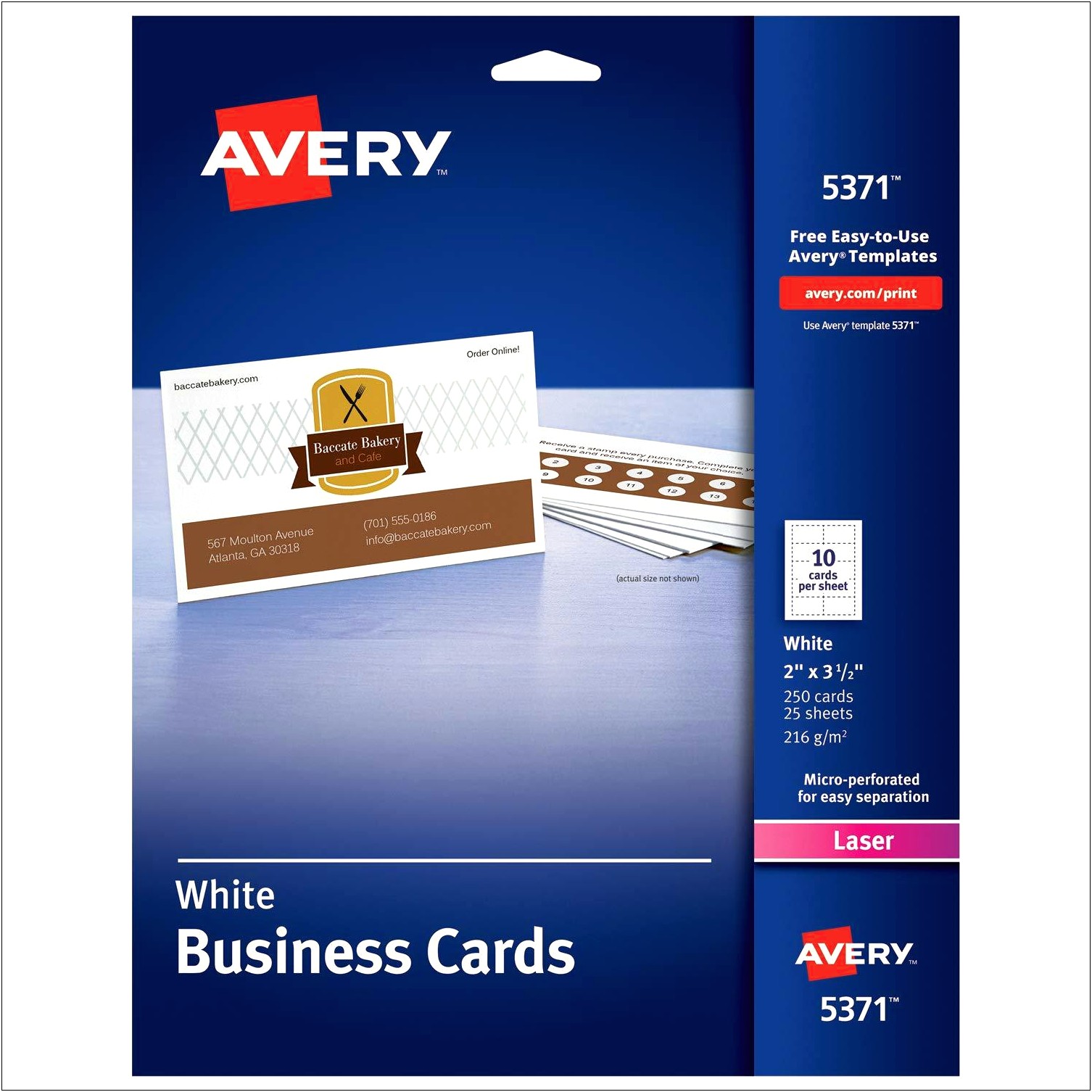 Blank Business Card Template Microsoft Word 5371
