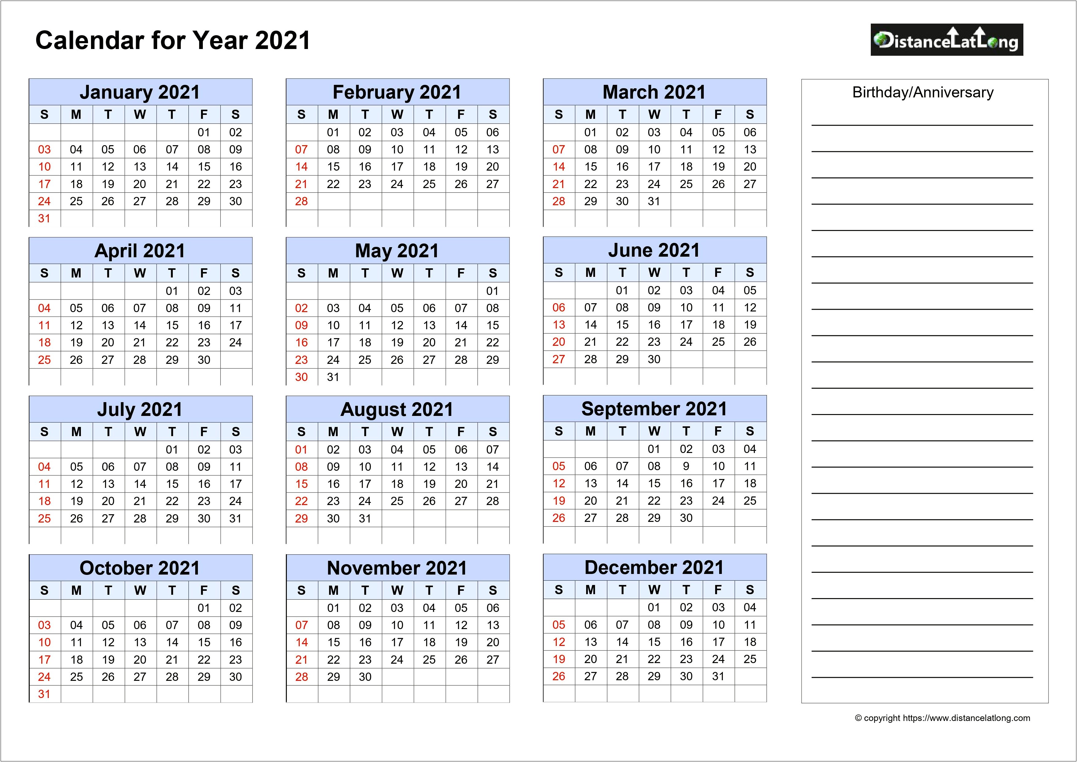 Blank Calendar Template For Word 2010