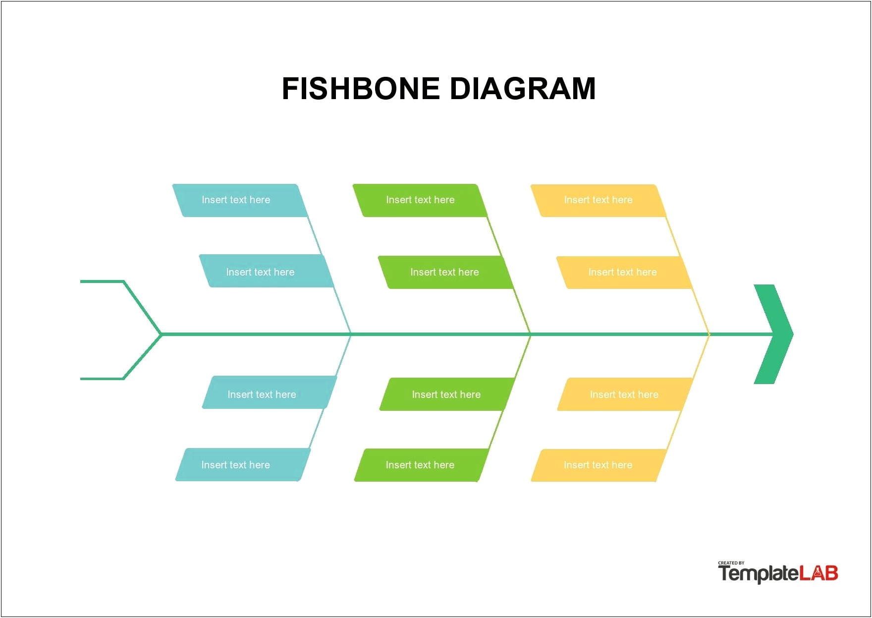 Blank Laboratory Fishbone Diagram Template Word
