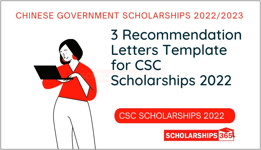 Blank Letter Of Recommendation For Scholarship Template Word