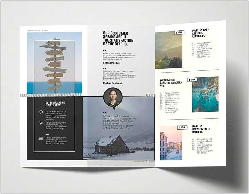 Blank Tri Fold Brochure Template Microsoft Word 2010