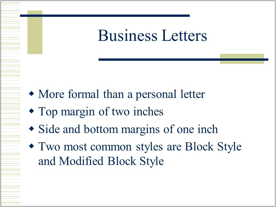 Block Style Business Letter Template Word Doc
