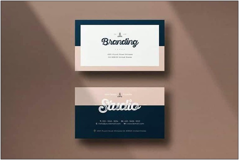 Business Card Template For Students Word