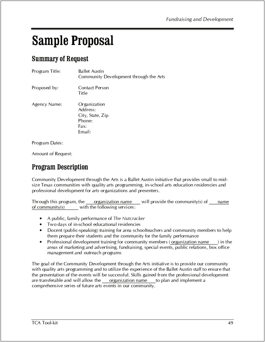 Business Plan Cover Letter Template Word