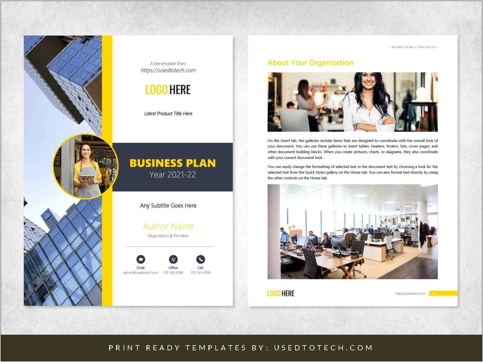 Business Plan Template In Word Format