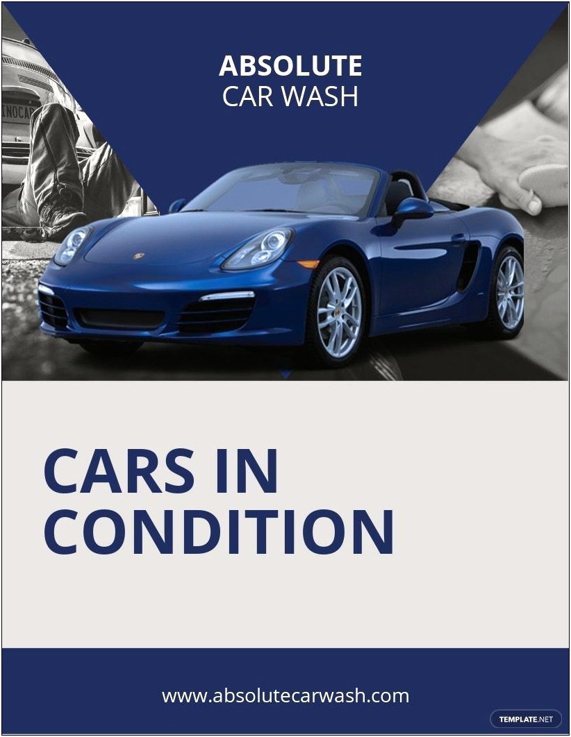 Car Wash Template Microsoft Word Pandora