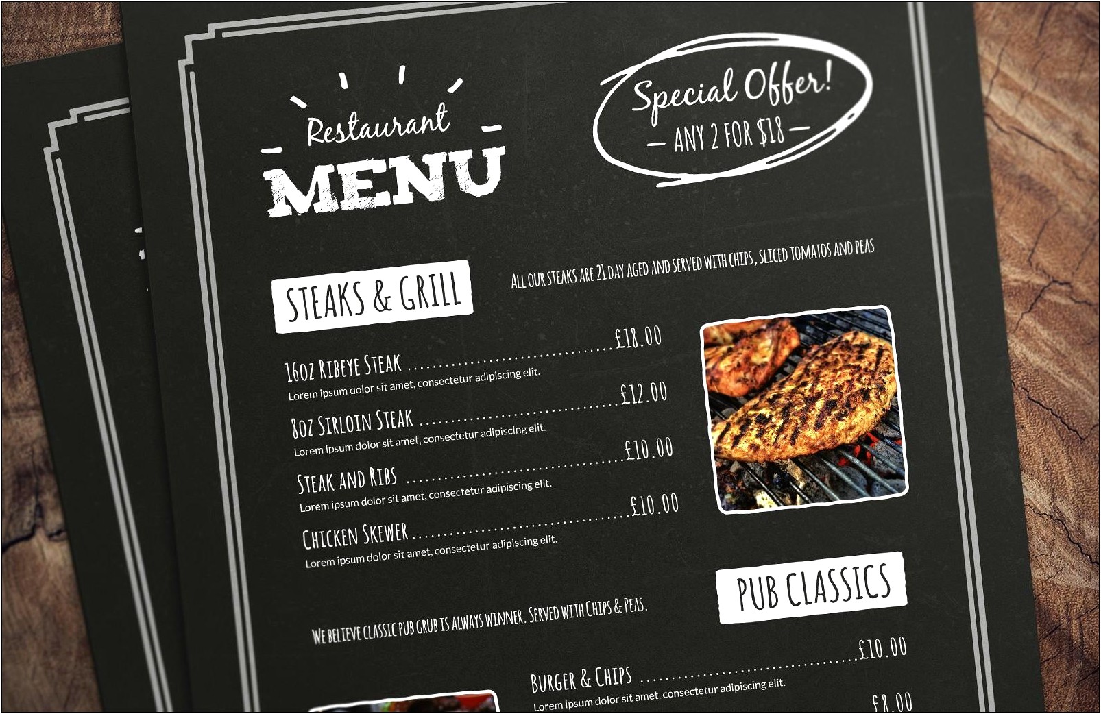 Catering Menu Templates For Microsoft Word
