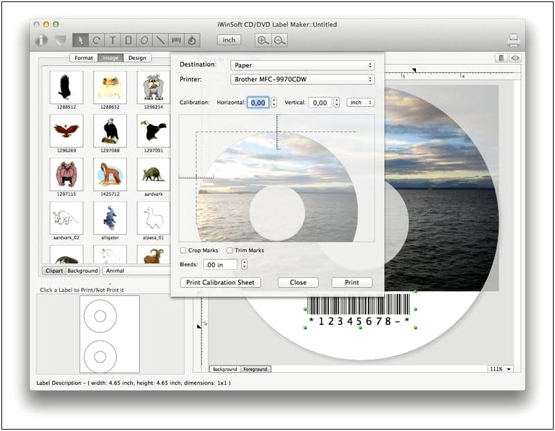 Cd Label Template For Mac Word