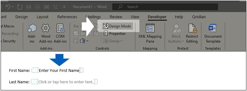 Change Applied Template In Word 2016