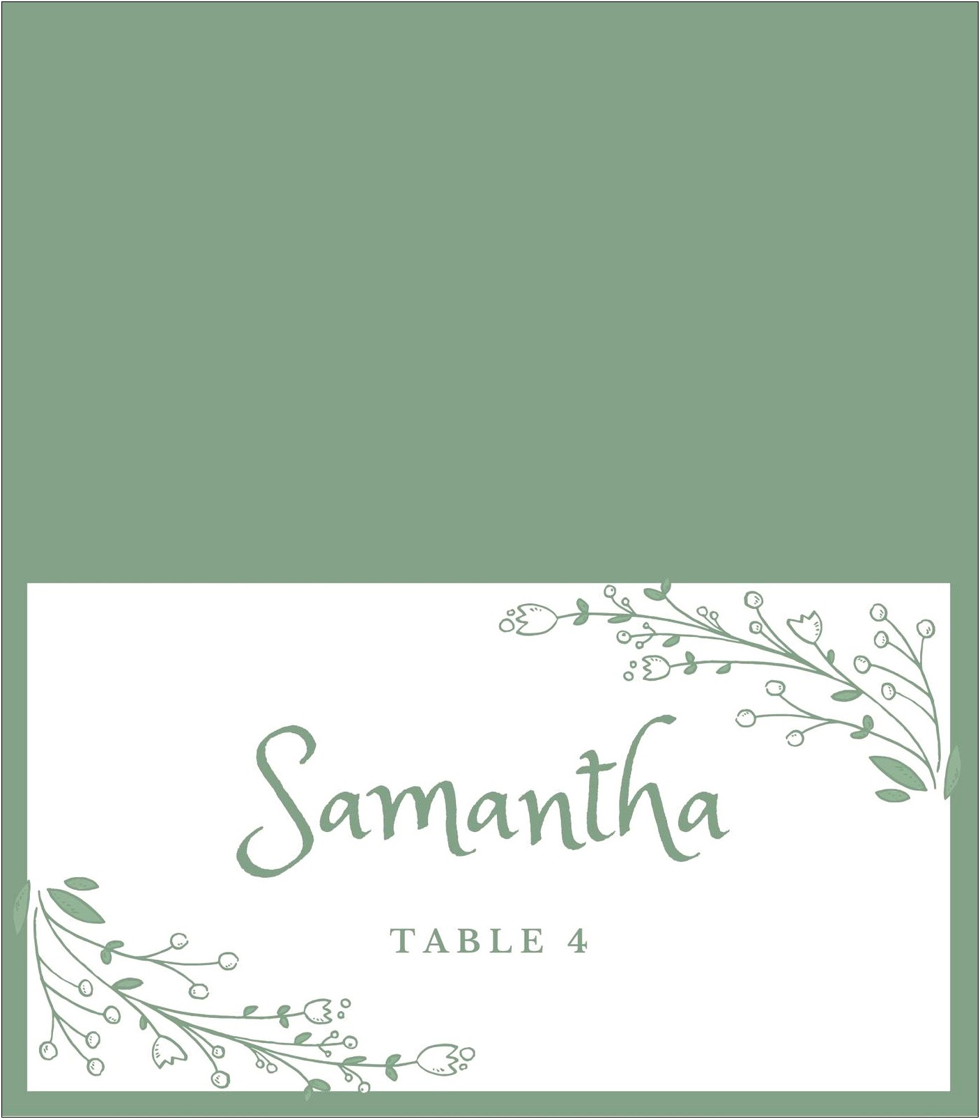 Christmas Place Card Templates For Word