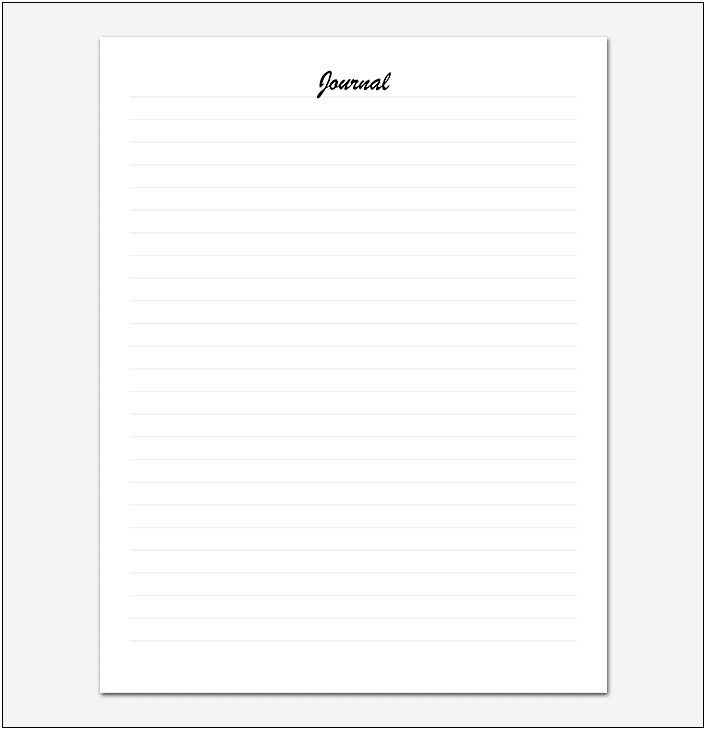 College Ruled Paper Template Microsoft Word 2010