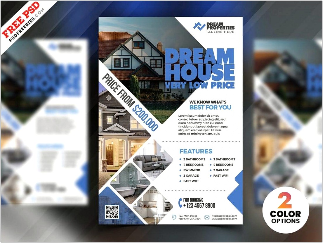 Commercial Real Estate Flyer Template Word