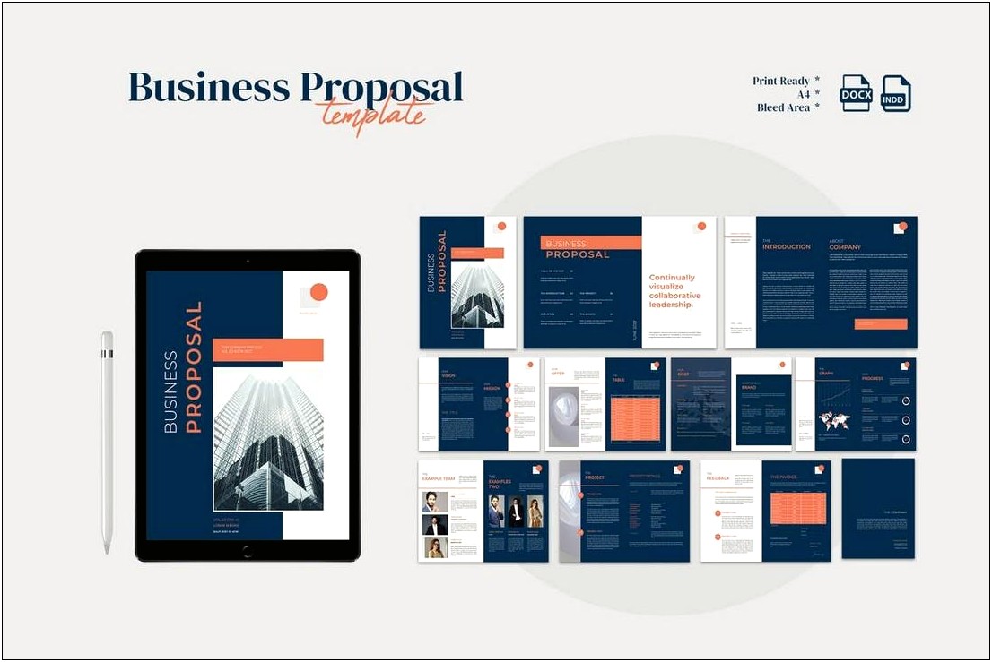Contract Proposal Template For Microsoft Office Word