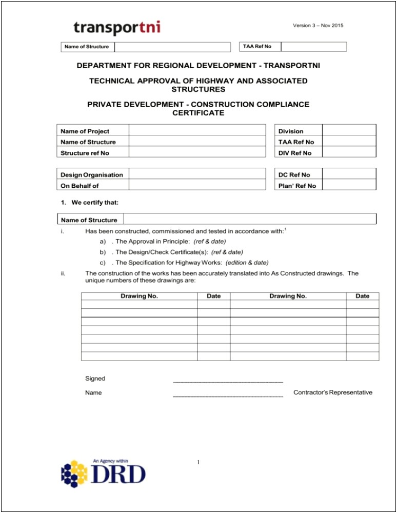 Contractor Proof Of Payment Template Word