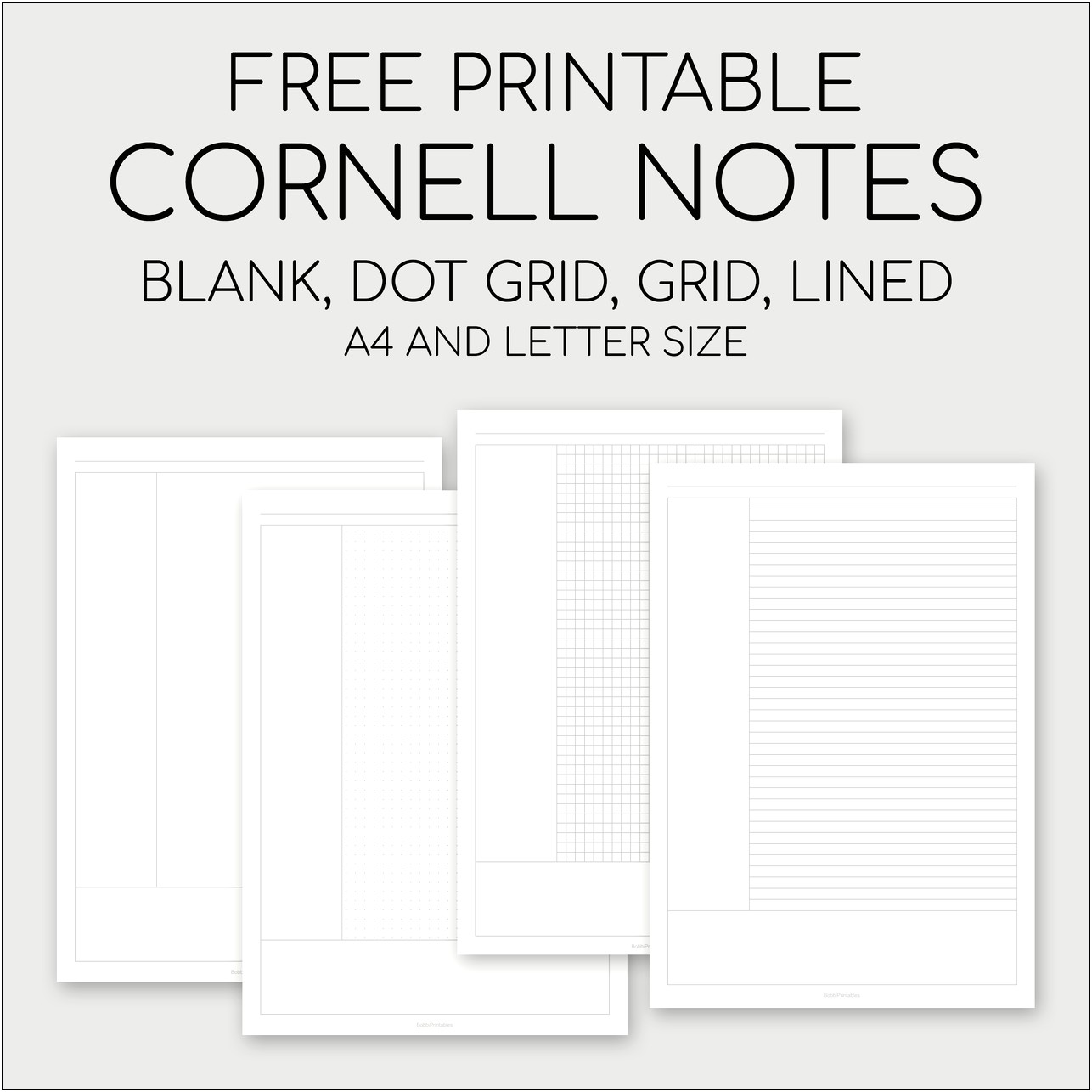 Cornell Notes Template For Microsoft Word