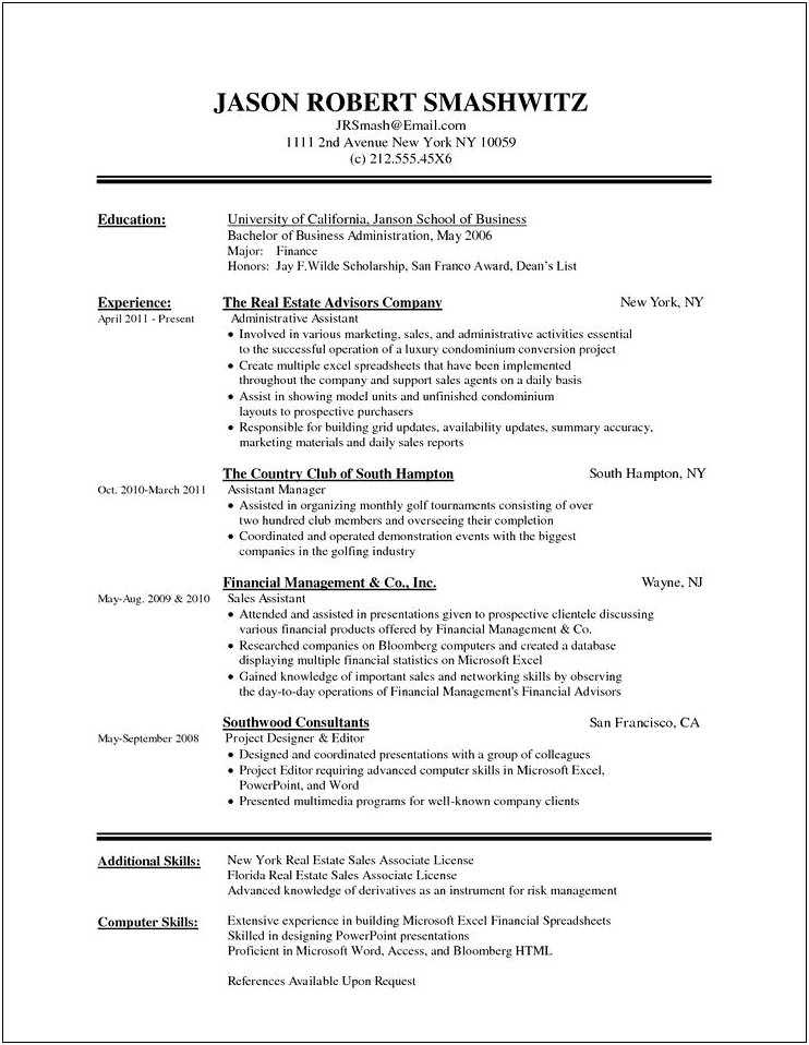 Cover Letter Template In Word 2010